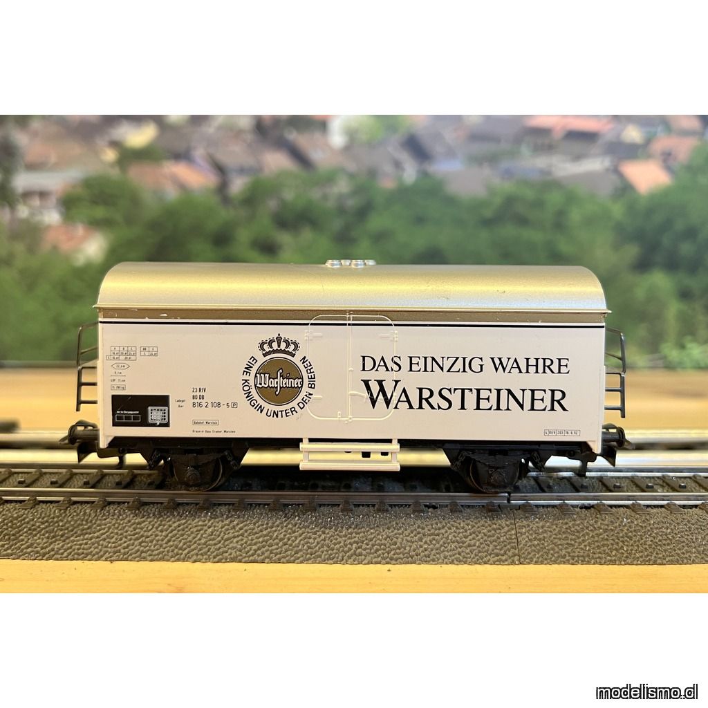 PF Märklin H0 Vagón de Warsteiner - sin caja - usado PF Märklin H0 Vagón de Warsteiner - sin caja - usado