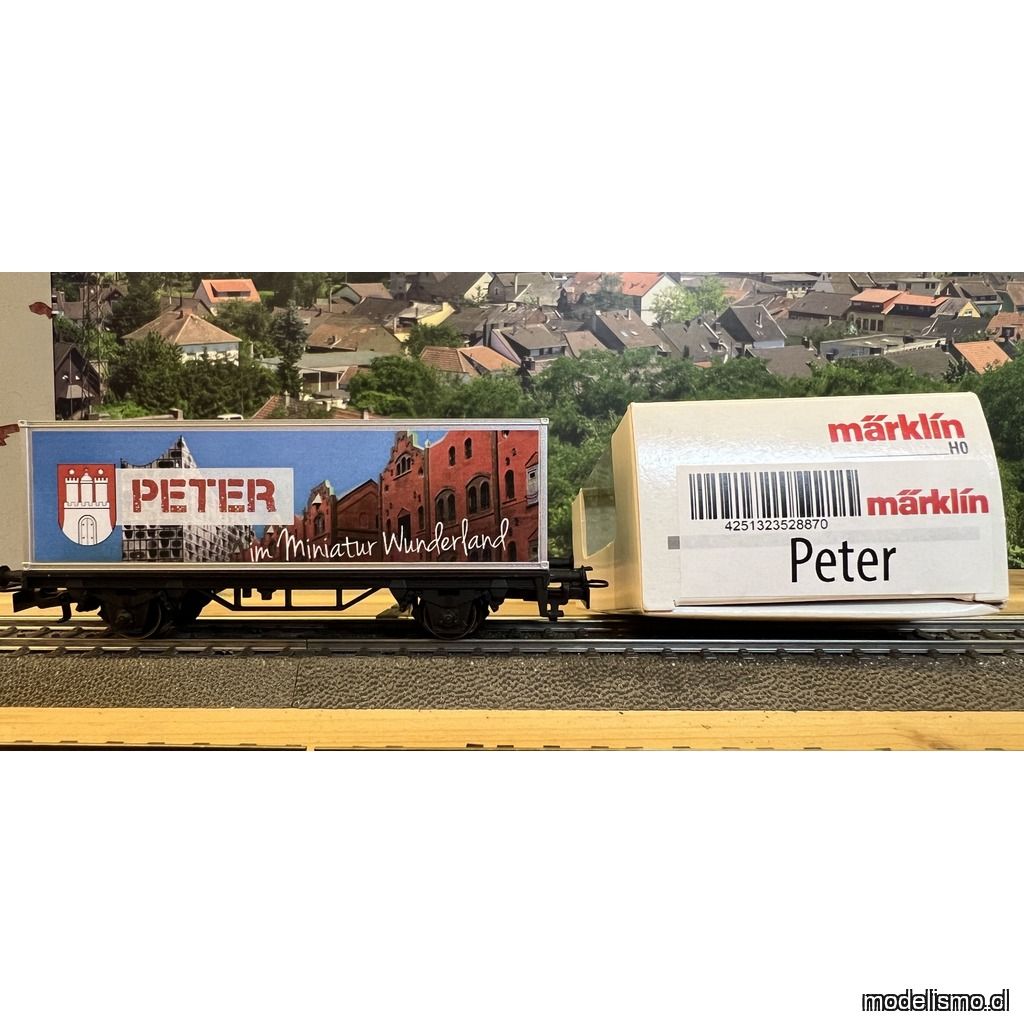 PF Märklin 94479 H0 Peter im Miniatur Wunderland - usado PF Märklin 94479 H0 Peter im Miniatur Wunderland - usado