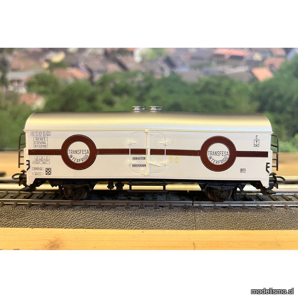 PF Märklin H0 Vagón de Transfesa Interfrigo - sin caja - usado PF Märklin H0 Vagón de Transfesa Interfrigo - sin caja - usado