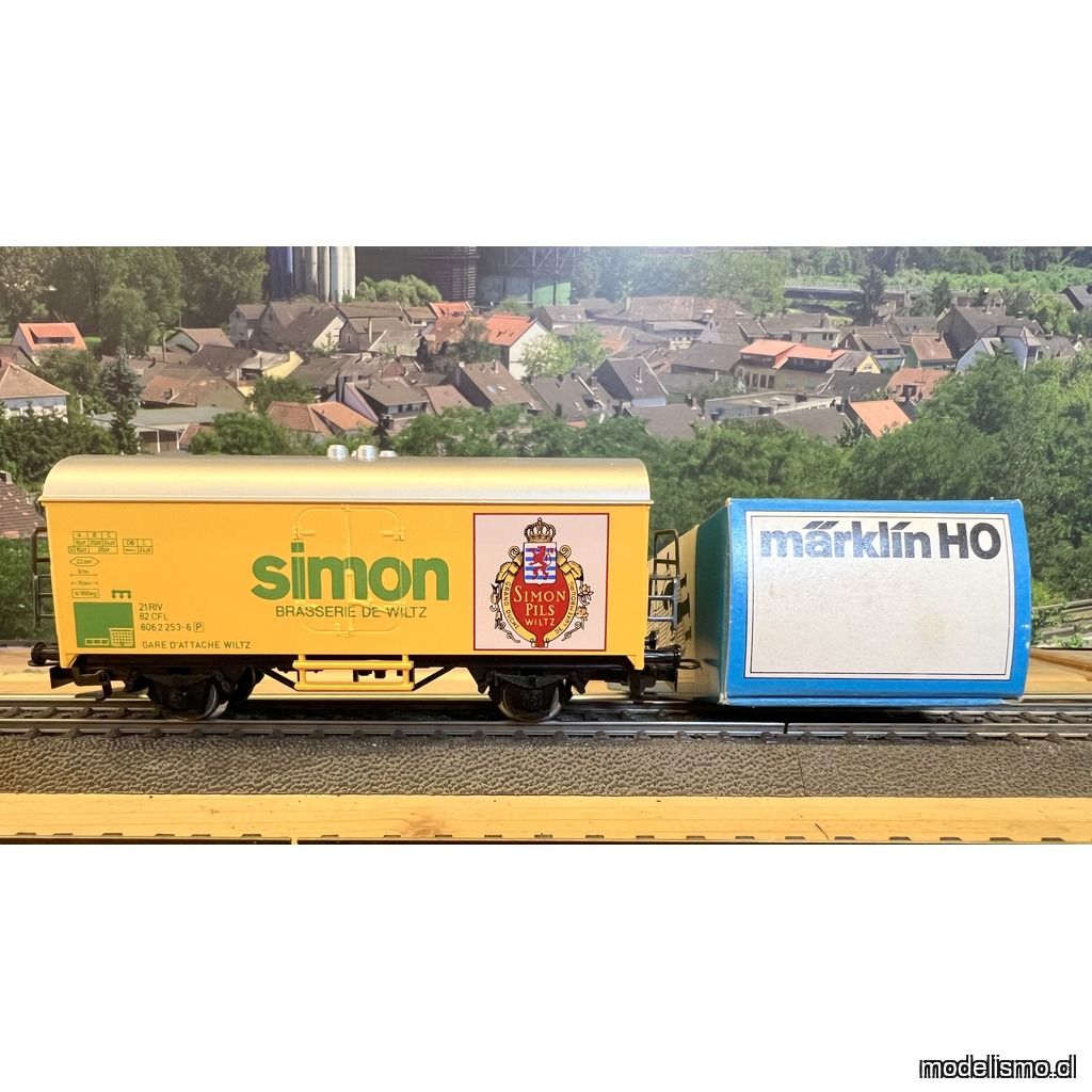 PF Märklin H0 simon Brasserie de Wiltz - usado PF Märklin H0 simon Brasserie de Wiltz - usado