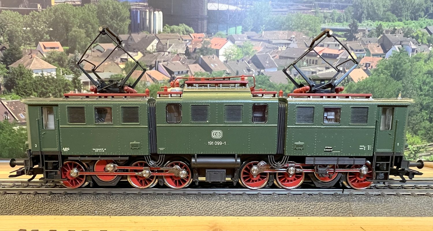 PF Märklin 3329 Locomotora eléctrica BR 191 - MM#71 - usado