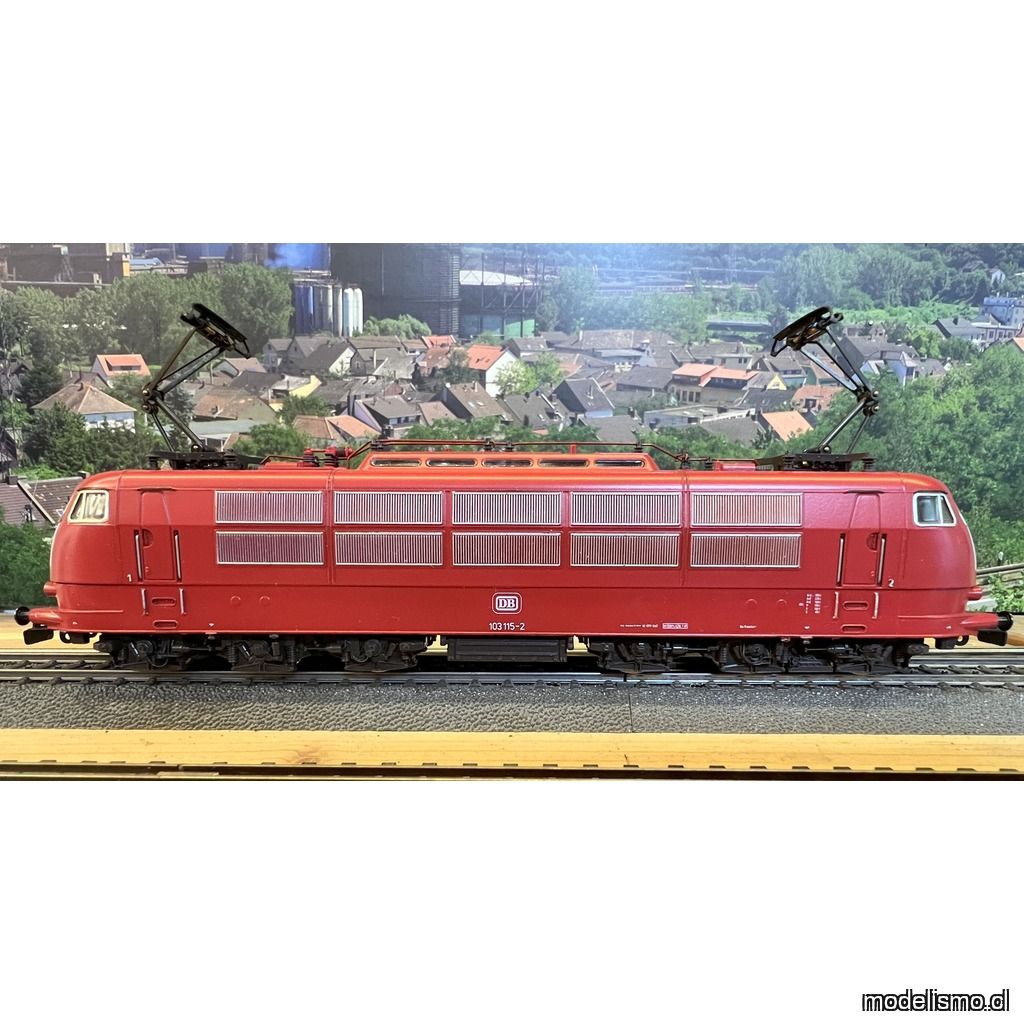 PF Märklin 3658 Locomotora eléctrica BR103 rojo - MM#57 - usado PF Märklin 3658 Locomotora eléctrica BR103 rojo - MM#57 - usado