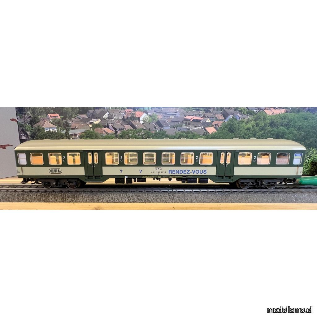 PF Märklin 4127 KV 313 112 4126 Nahverkehrswagen 1. /2. Klasse d. CFL - usado con luz PF Märklin 4127 KV 313 112 4126 Nahverkehrswagen 1. /2. Klasse d. CFL - usado con luz