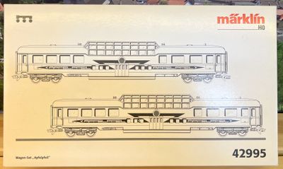 PF Märklin 42995 Juego de coches de tren expreso "Apfelpfeil" (1) - usado - con luz