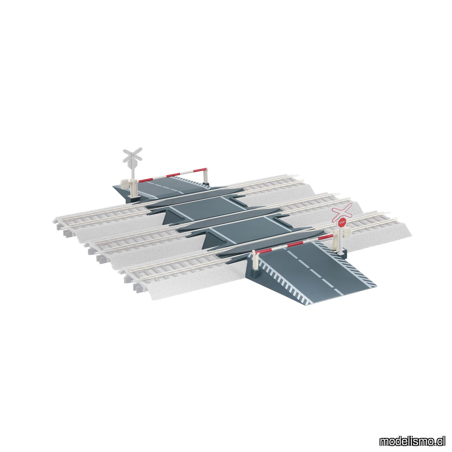 pre orderen Roco 40022 Paso a nivel (kit) para ROCO LINE con balasto