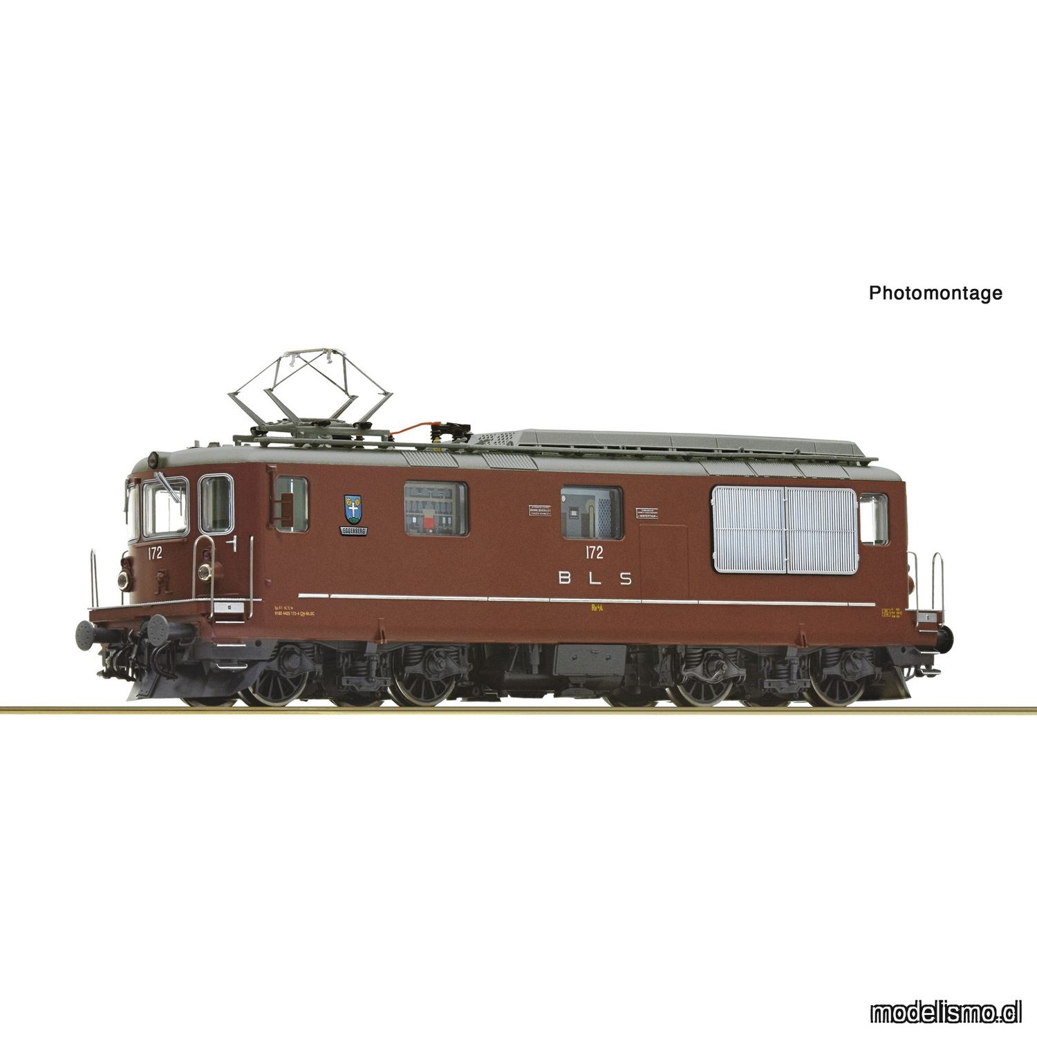 pre orderen Roco 7500159 Locomotora eléctrica Re 4/4 172, BLS pre orderen Roco 7500159 Locomotora eléctrica Re 4/4 172, BLS