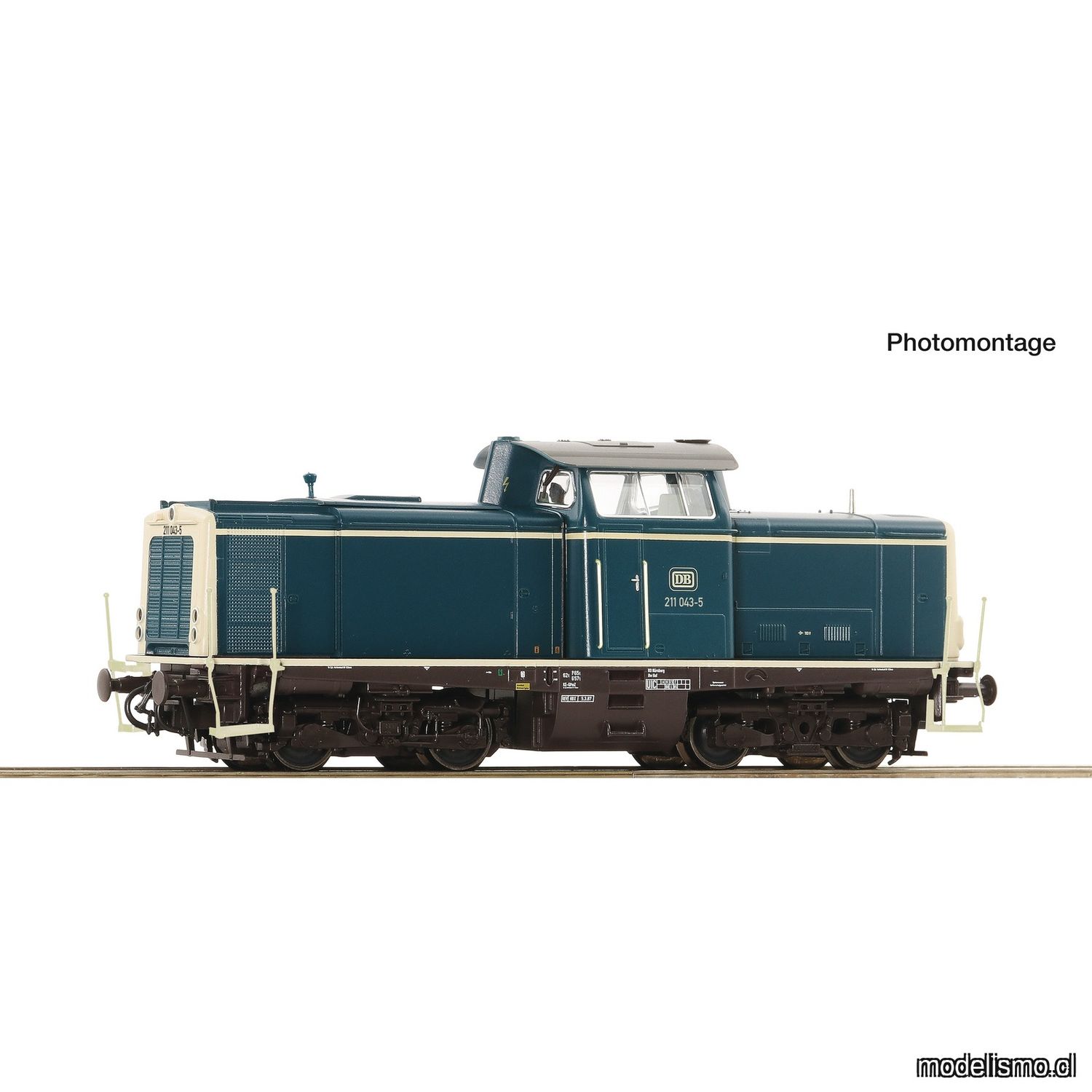 pre orderen Roco 7300098 Locomotora diésel 211 043-5, DB pre orderen Roco 7300098 Locomotora diésel 211 043-5, DB
