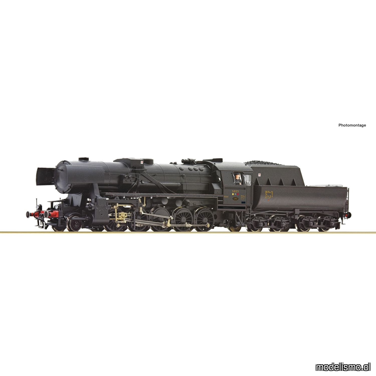 pre orderen Roco 7110049 Locomotora de vapor 5605, CFL con sonido pre orderen Roco 7110049 Locomotora de vapor 5605, CFL con sonido