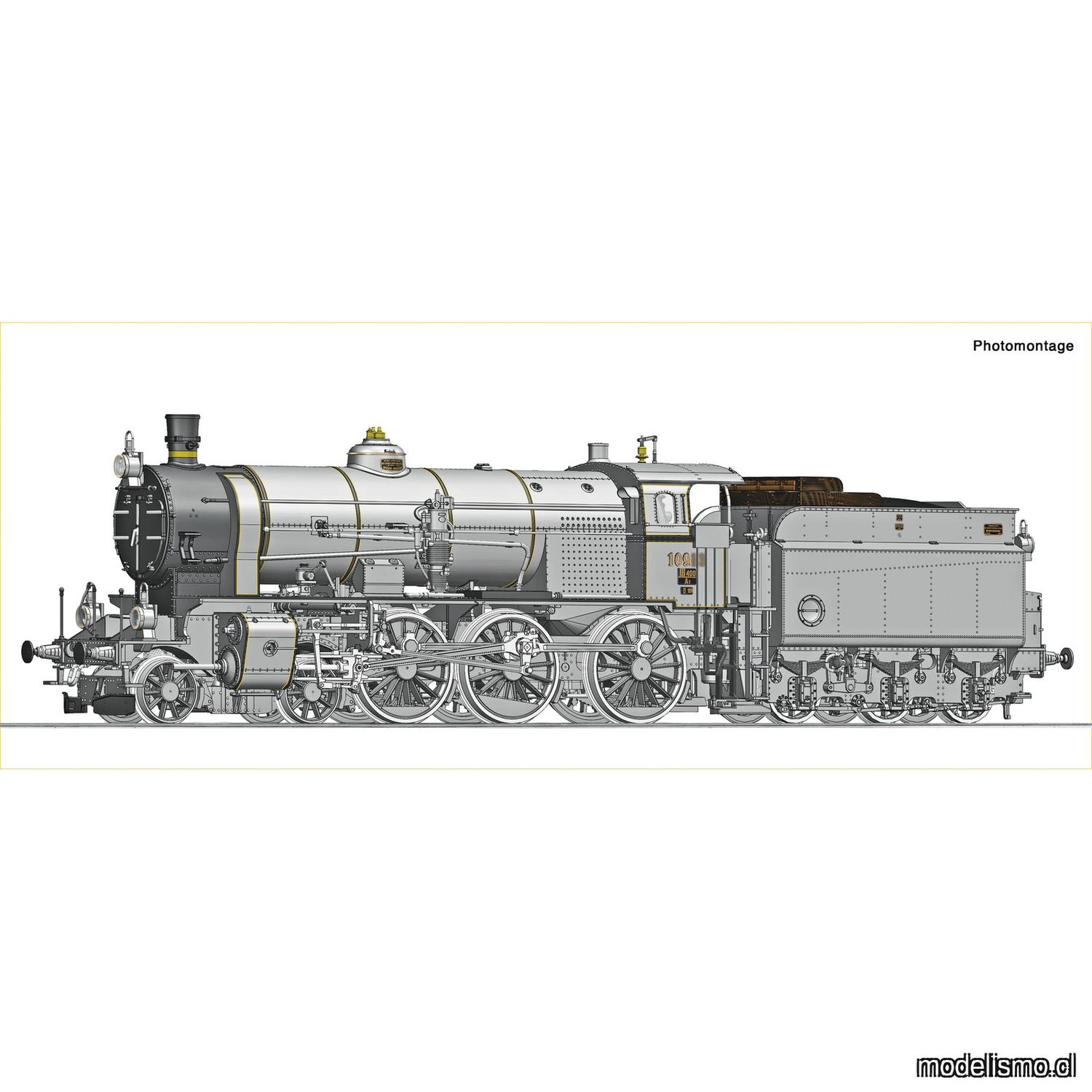 pre orderen Roco 7110047 Locomotora de vapor de la serie 109, Südbahn con sonido pre orderen Roco 7110047 Locomotora de vapor de la serie 109, Südbahn con sonido