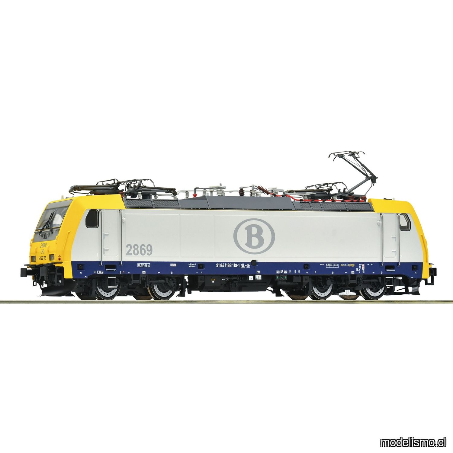 pre orderen Roco 7500166 Locomotora eléctrica 186 119-1, SNCB pre orderen Roco 7500166 Locomotora eléctrica 186 119-1, SNCB