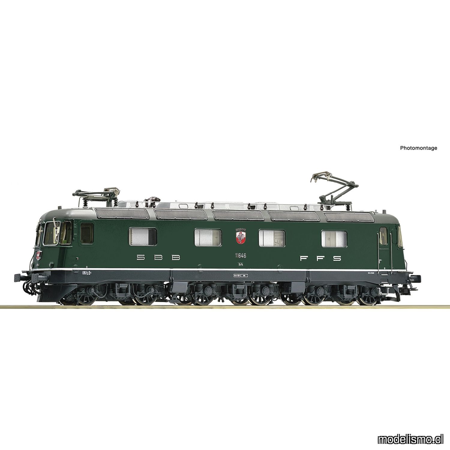 pre orderen Roco 7500160 Locomotora eléctrica Re 6/6 11646, SBB Cargo pre orderen Roco 7500160 Locomotora eléctrica Re 6/6 11646, SBB Cargo