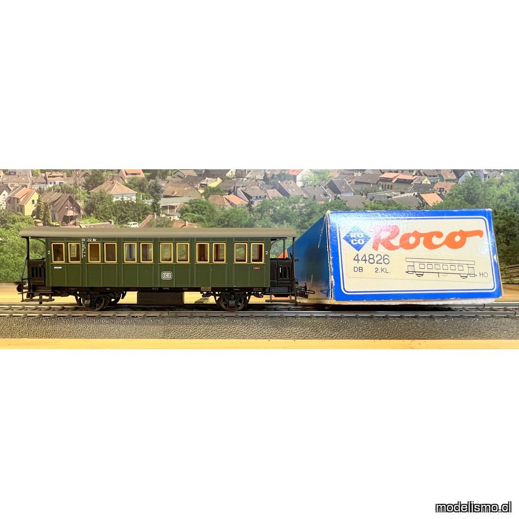 PF Roco 44826 Vagón de pasajeros de segunda clase de DB - usado