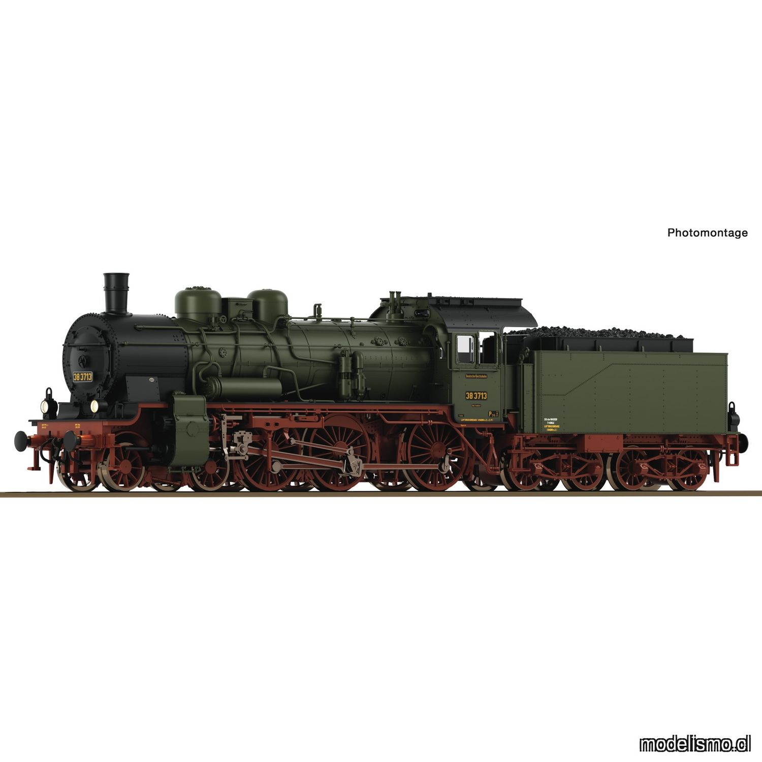 pre orderen Roco 71395 Locomotora de vapor 38 3713, DRG