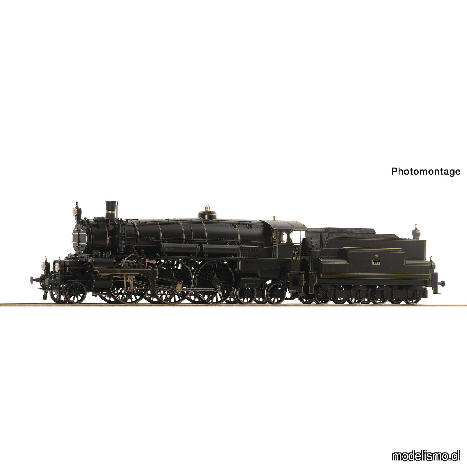 pre orderen Roco 7120051 Locomotora de vapor 310.21 "Gölsdorf-Edition", kkStB con sonido para Märklin pre orderen Roco 7120051 Locomotora de vapor 310.21 "Gölsdorf-Edition", kkStB con sonido para Märklin