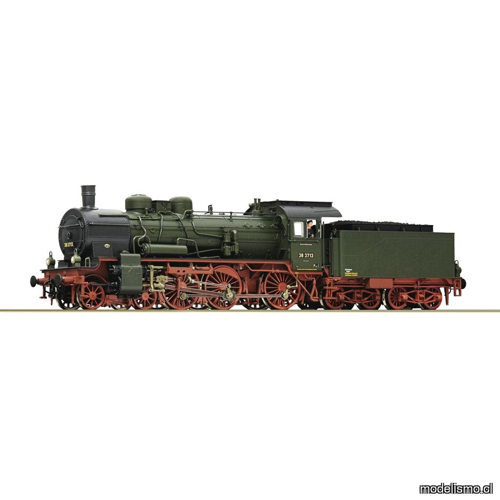 pre orderen Roco 79396 Locomotora de vapor 38 3713, DRG con sonido para Märklin pre orderen Roco 79396 Locomotora de vapor 38 3713, DRG con sonido para Märklin