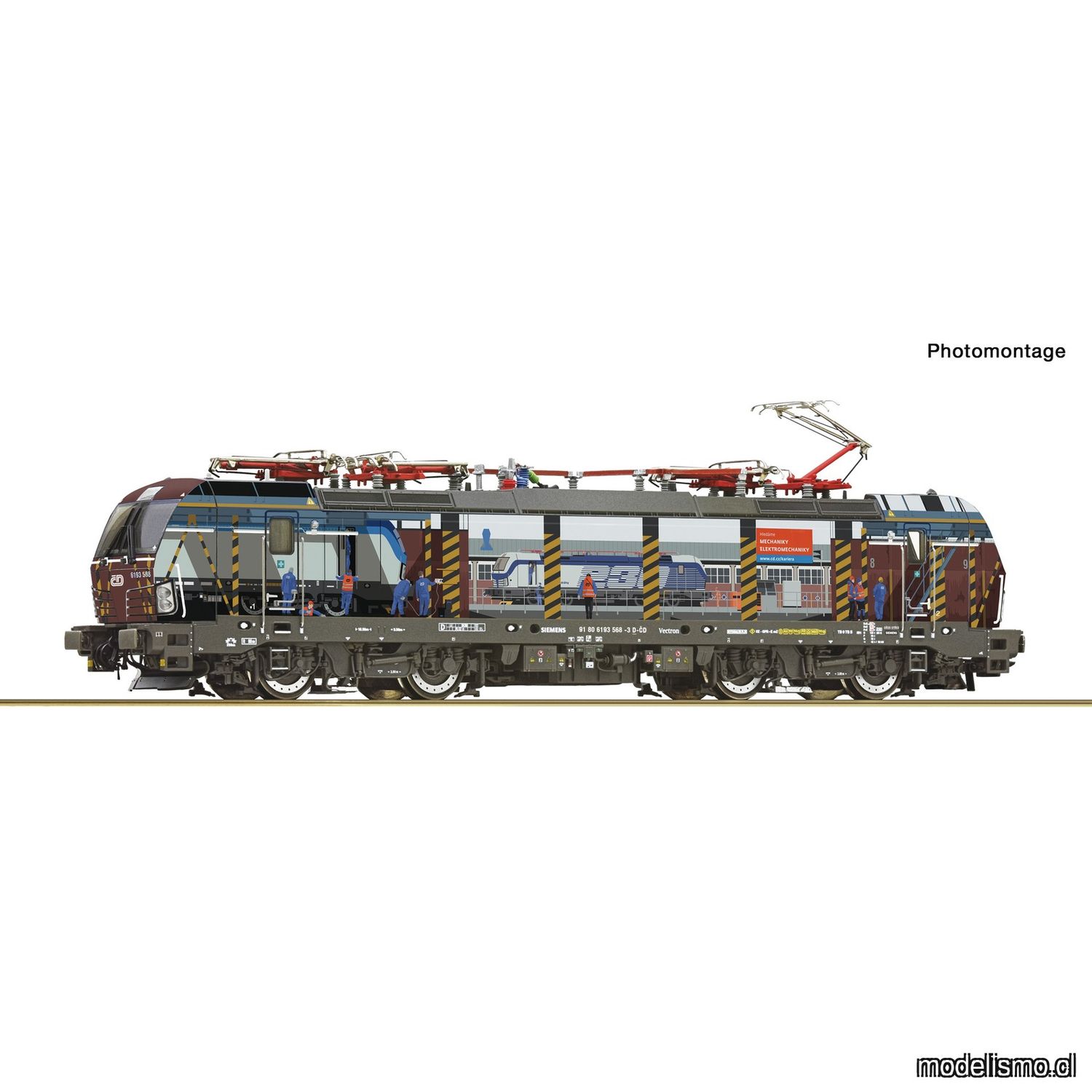 pre orderen Roco 7500186 Locomotora eléctrica 193 568-3, CD pre orderen Roco 7500186 Locomotora eléctrica 193 568-3, CD