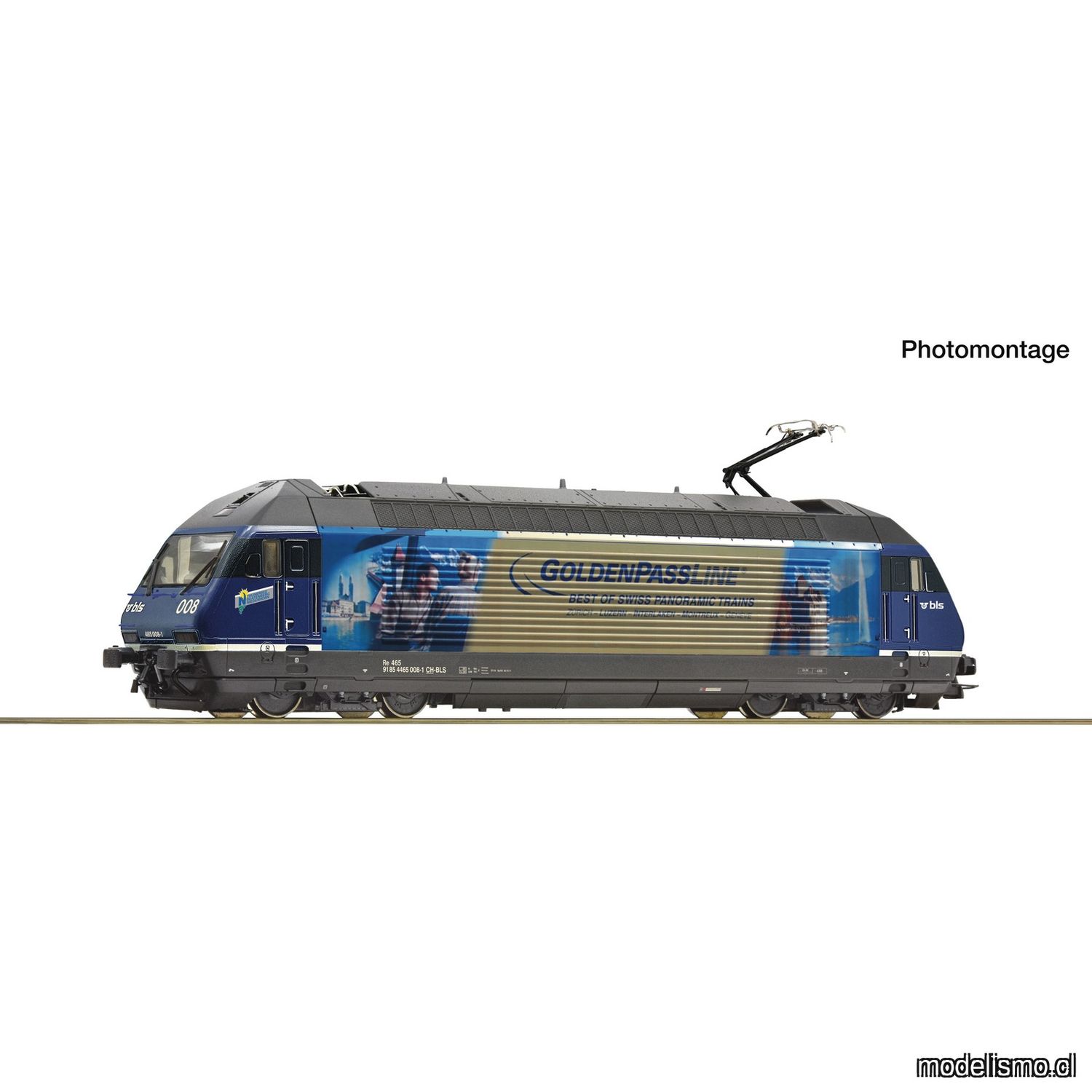 pre orderen Roco 7500172 Locomotora eléctrica Re 465 008-1, BLS pre orderen Roco 7500172 Locomotora eléctrica Re 465 008-1, BLS