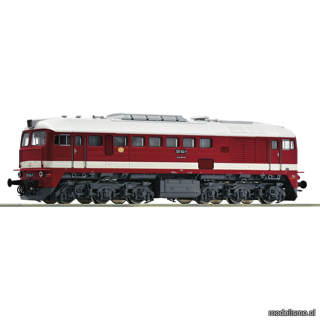 pre orderen Roco 7310096 Locomotora diésel 120 144-1, DR con sonido pre orderen Roco 7310096 Locomotora diésel 120 144-1, DR con sonido