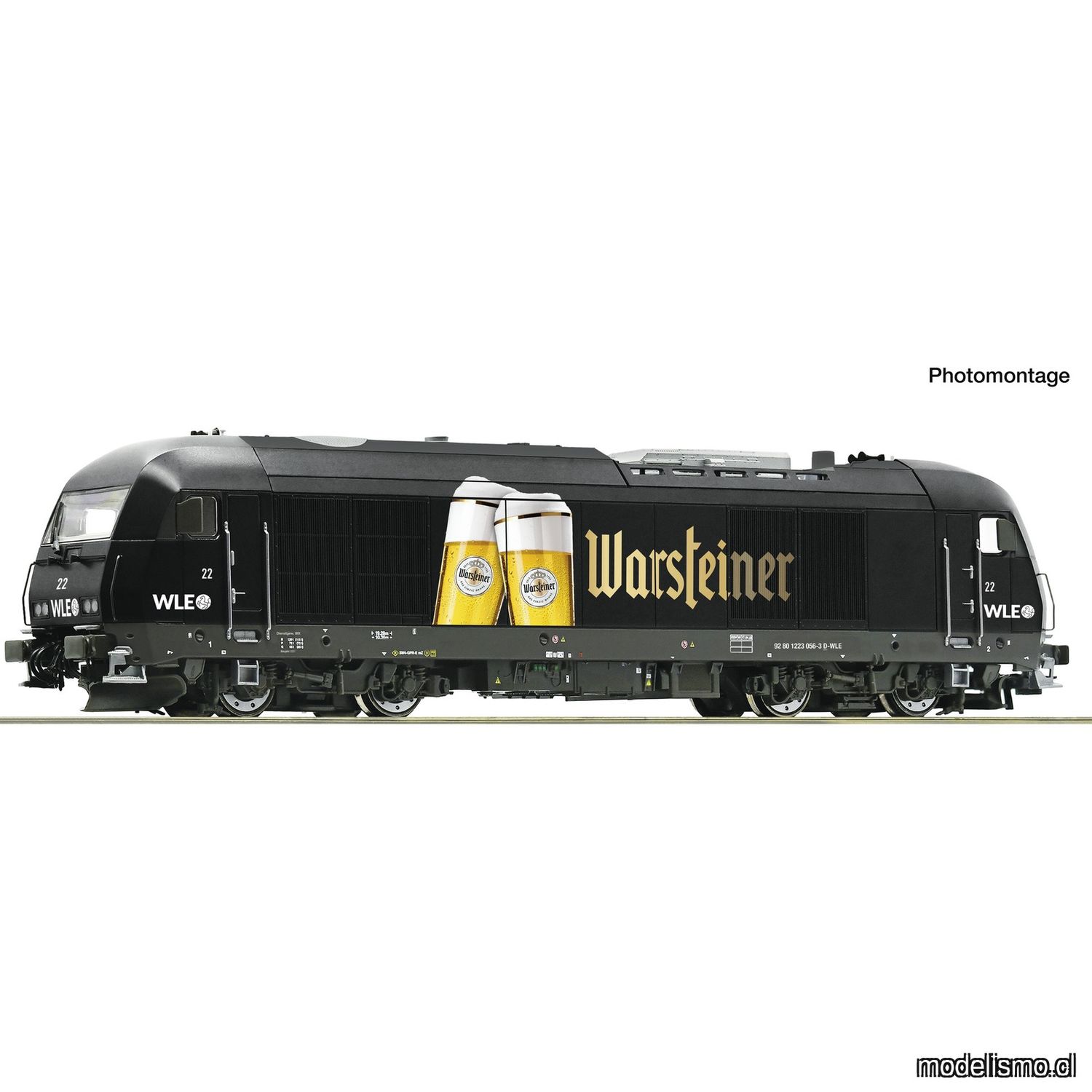 pre orderen Roco 7310104 Locomotora diésel 22 "Warsteiner", WLE con sonido pre orderen Roco 7310104 Locomotora diésel 22 "Warsteiner", WLE con sonido
