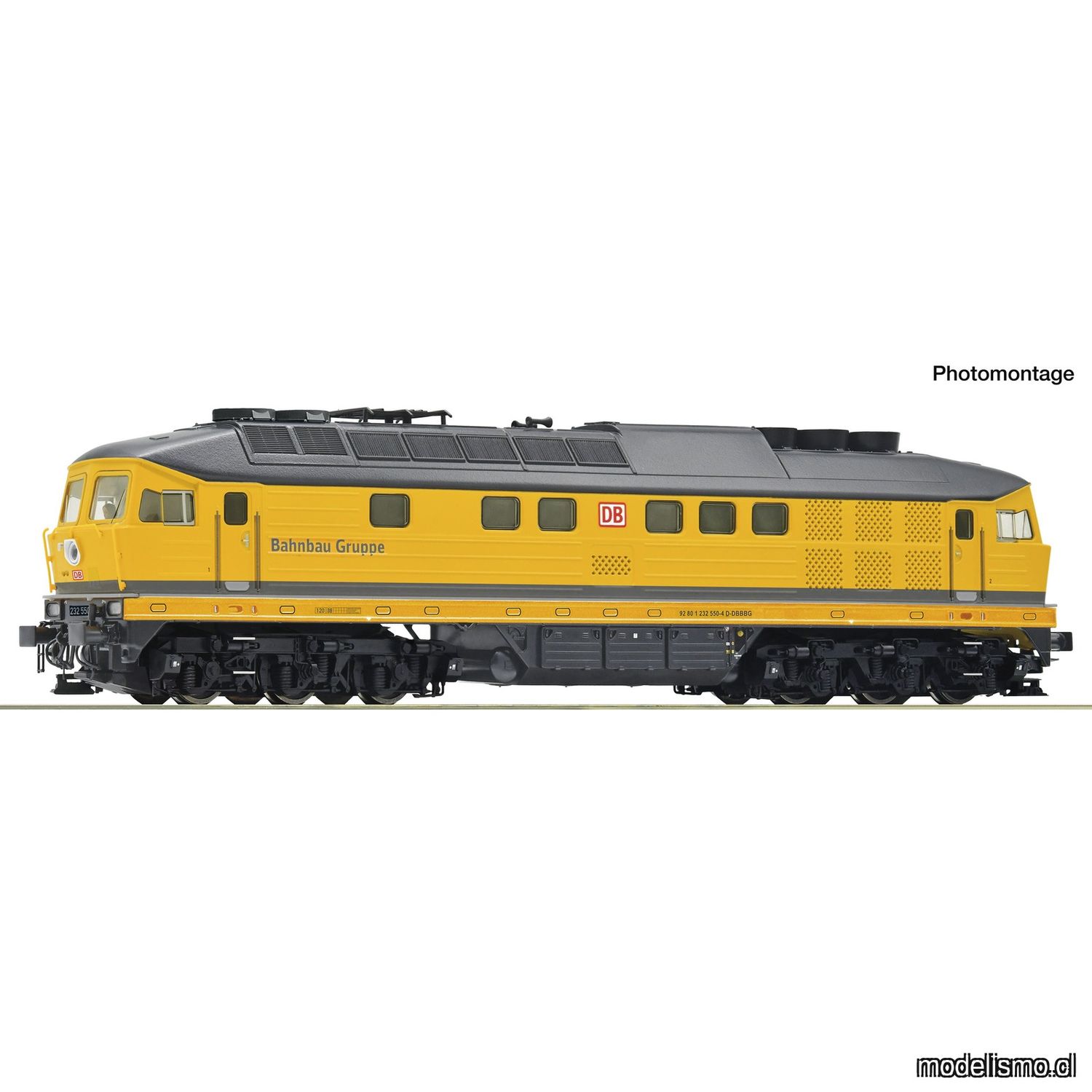 pre orderen Roco 7310105 Locomotora diésel 232 550-4, DB AG con sonido pre orderen Roco 7310105 Locomotora diésel 232 550-4, DB AG con sonido