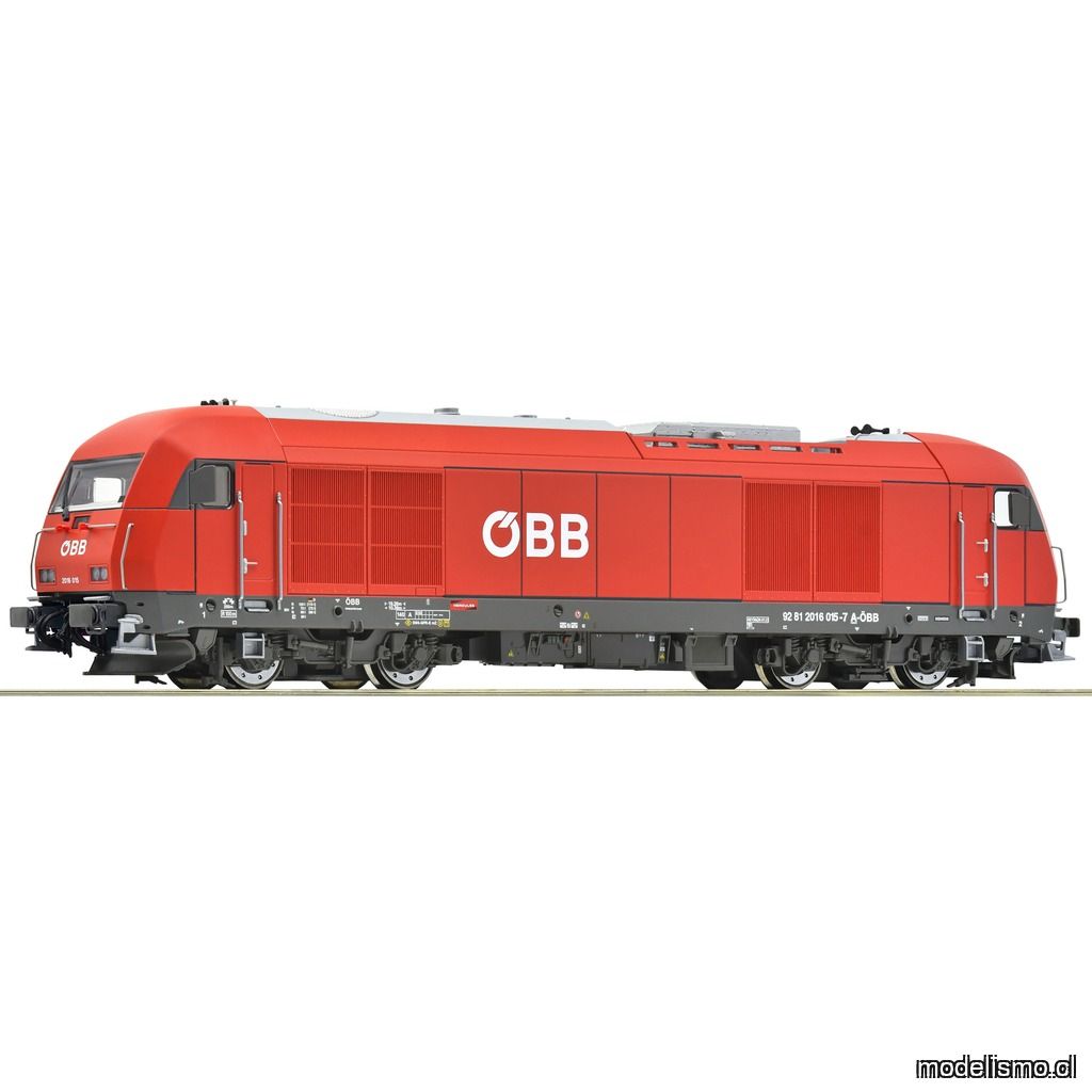 pre orderen Roco 7320087 Locomotora diésel 2016 015-7, ÖBB con sonido para Märklin pre orderen Roco 7320087 Locomotora diésel 2016 015-7, ÖBB con sonido para Märklin
