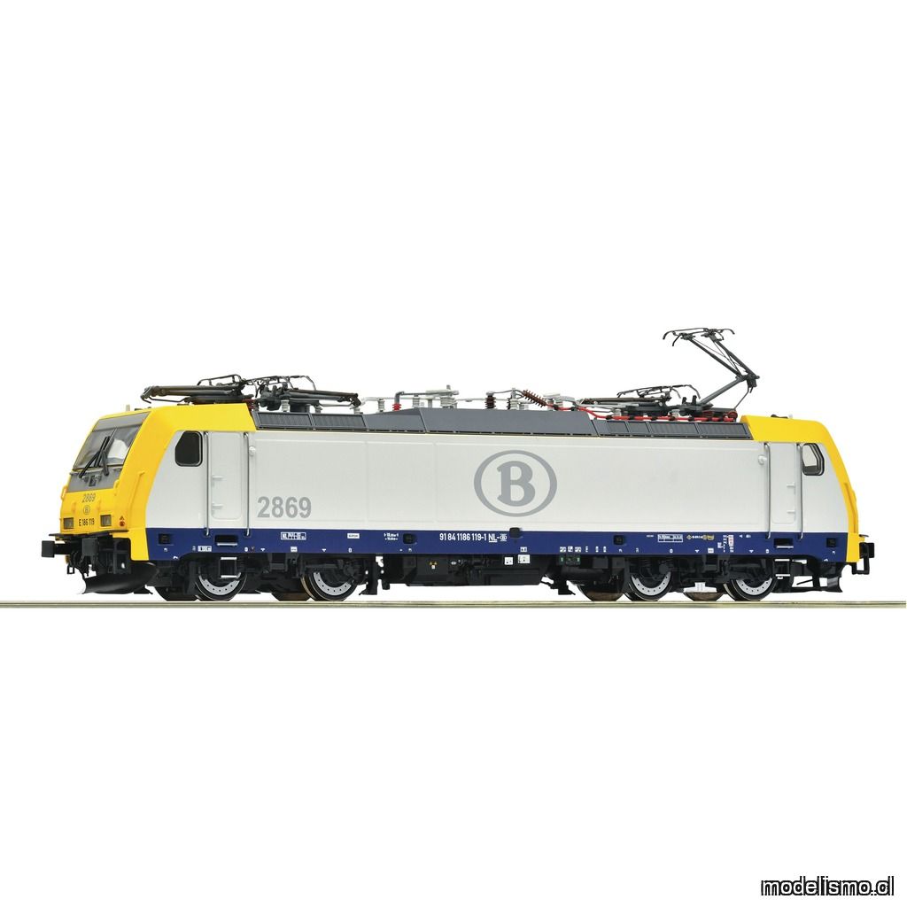 pre orderen Roco 7510166 Locomotora eléctrica 186 119-1, SNCB con sonido pre orderen Roco 7510166 Locomotora eléctrica 186 119-1, SNCB con sonido