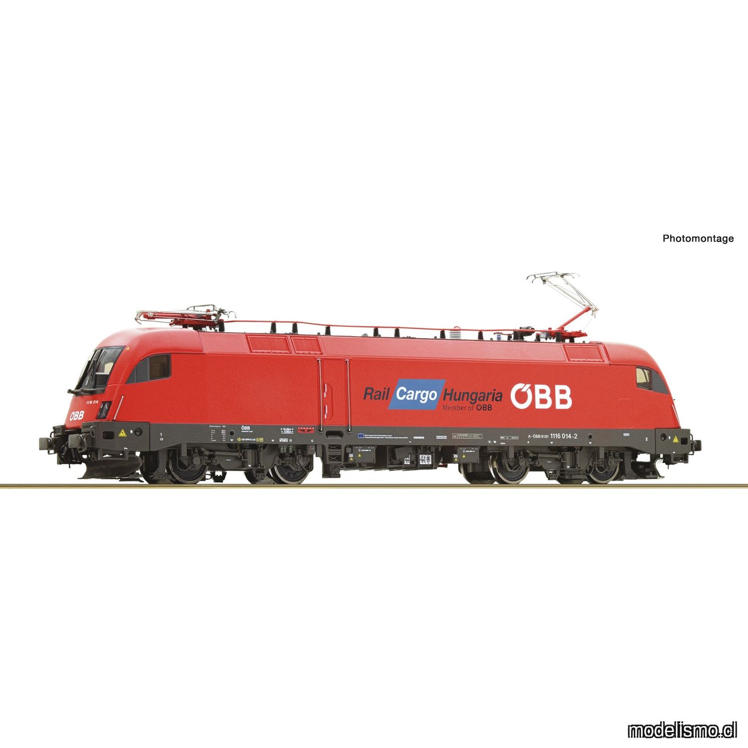 pre orderen Roco 7510209 Locomotora eléctrica 1116 014-2, ÖBB con sonido pre orderen Roco 7510209 Locomotora eléctrica 1116 014-2, ÖBB con sonido