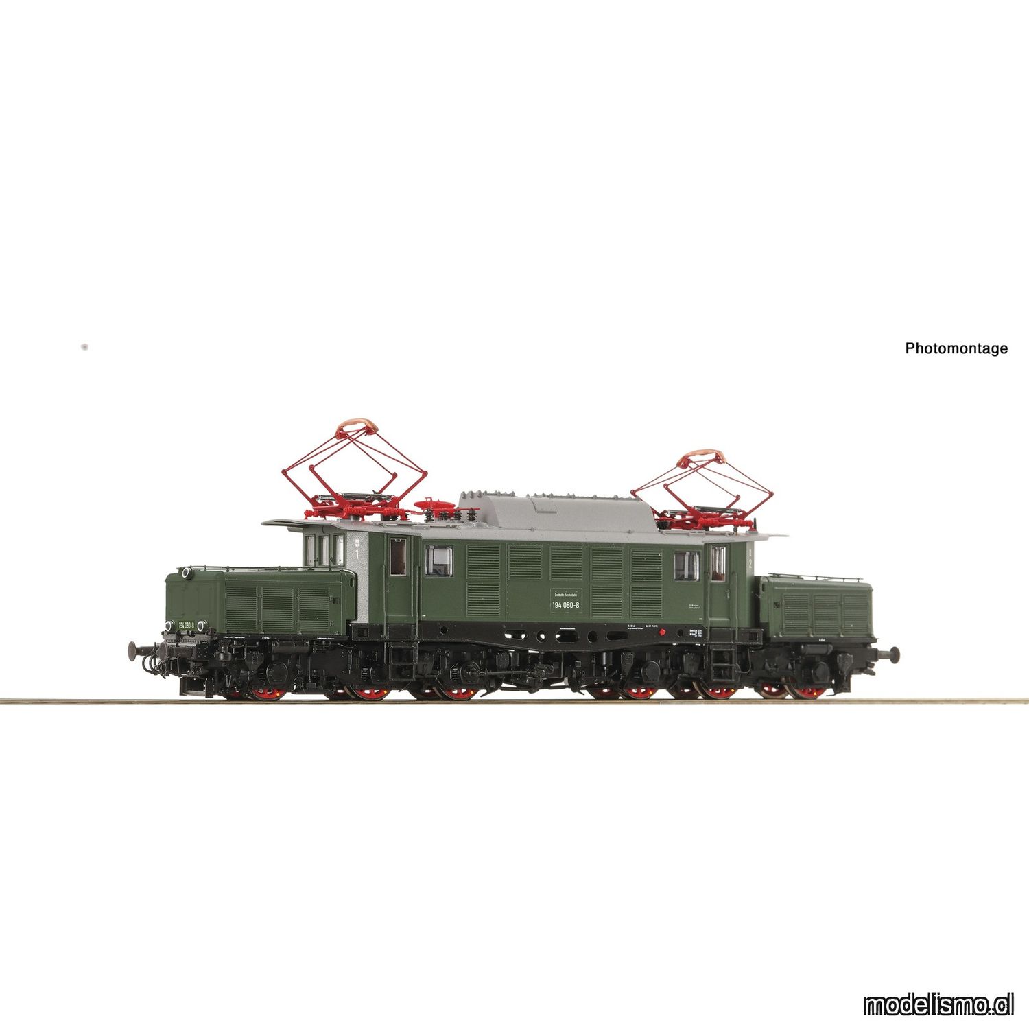 pre orderen Roco 7510212 Locomotora eléctrica 194 080-8, DB con sonido pre orderen Roco 7510212 Locomotora eléctrica 194 080-8, DB con sonido