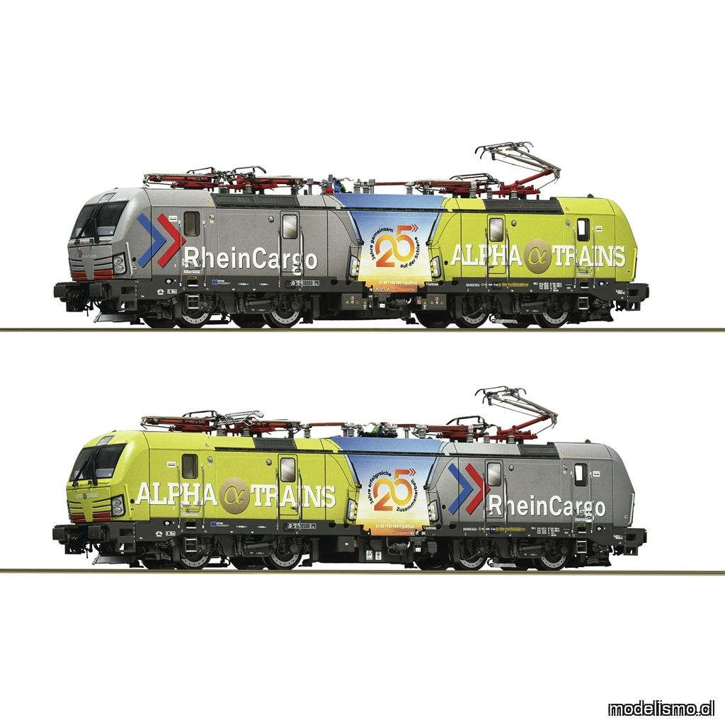 pre orderen Roco 7520185 Locomotora eléctrica 7193 101-1, Alpha Trains/Rheincargo con sonido para Märklin pre orderen Roco 7520185 Locomotora eléctrica 7193 101-1, Alpha Trains/Rheincargo con sonido para Märklin