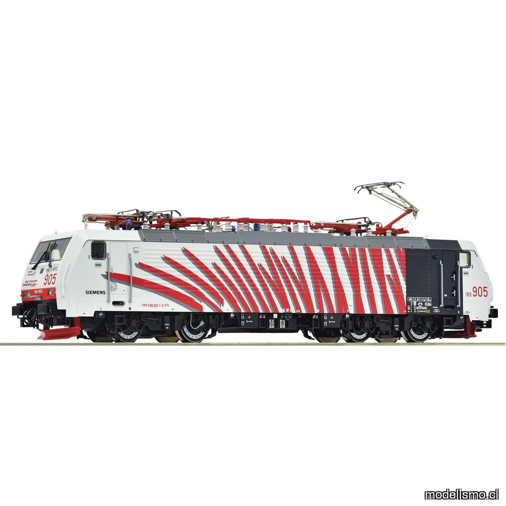 pre orderen Roco 7520176 Locomotora eléctrica 189 905-3, RTC con sonido para Märklin