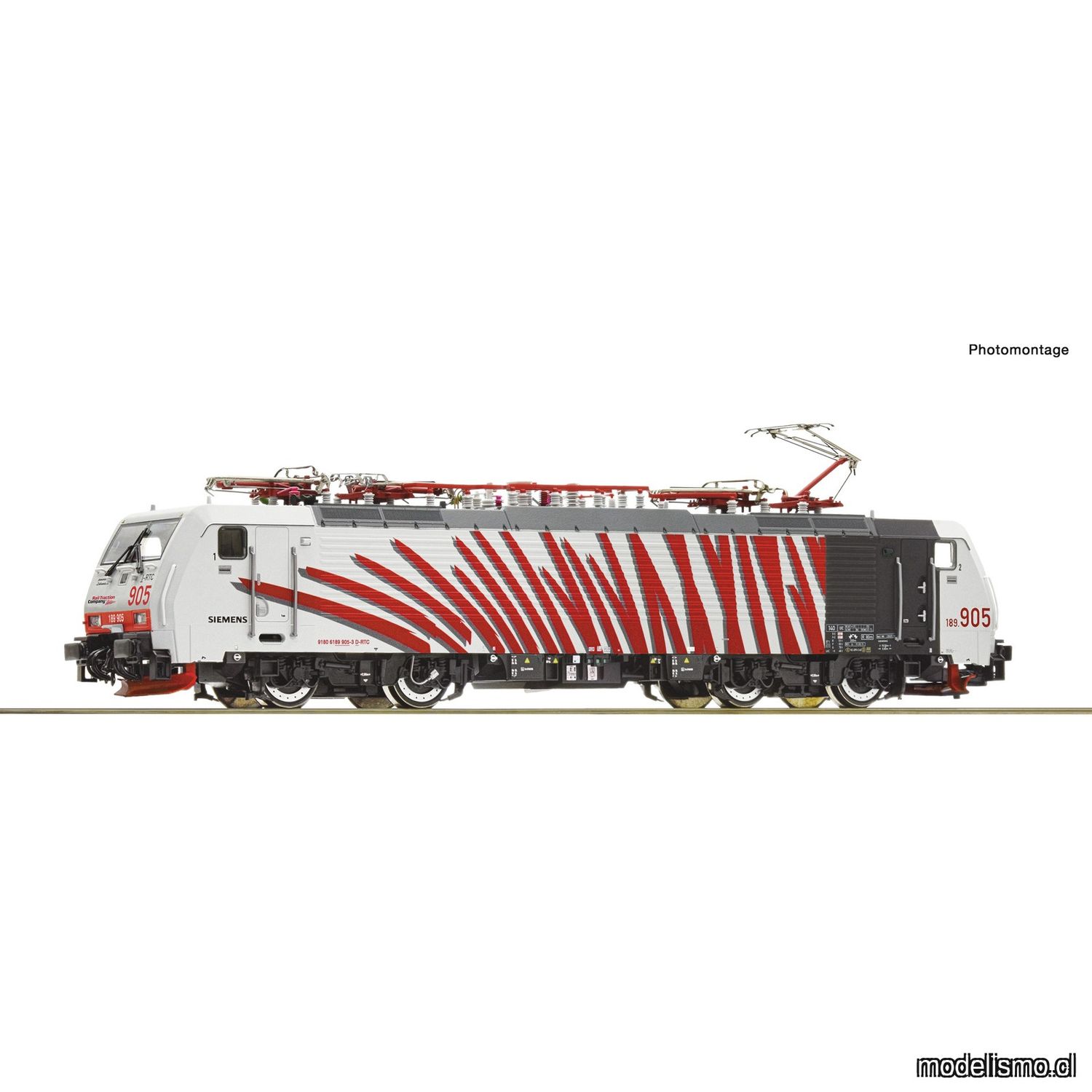 pre orderen Roco 7520176 Locomotora eléctrica 189 905-3, RTC con sonido para Märklin pre orderen Roco 7520176 Locomotora eléctrica 189 905-3, RTC con sonido para Märklin