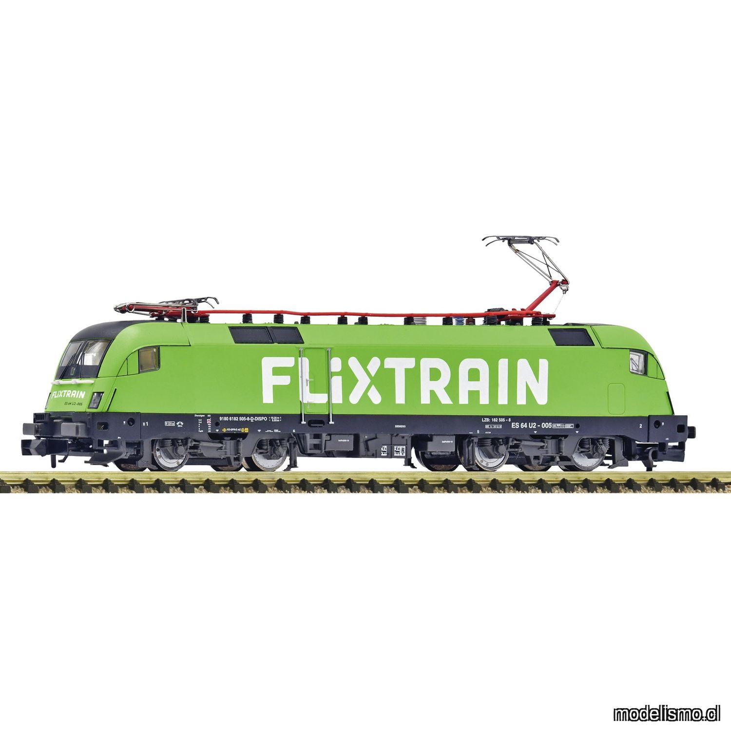 pre orderen Fleischmann 7570079 Locomotora eléctrica 182 505-8, FlixTrain digital pre orderen Fleischmann 7570079 Locomotora eléctrica 182 505-8, FlixTrain digital