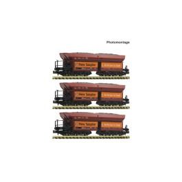 pre orderen Fleischmann 6660149 Set de 3 piezas (1): Tren para transporte de minerales, DB