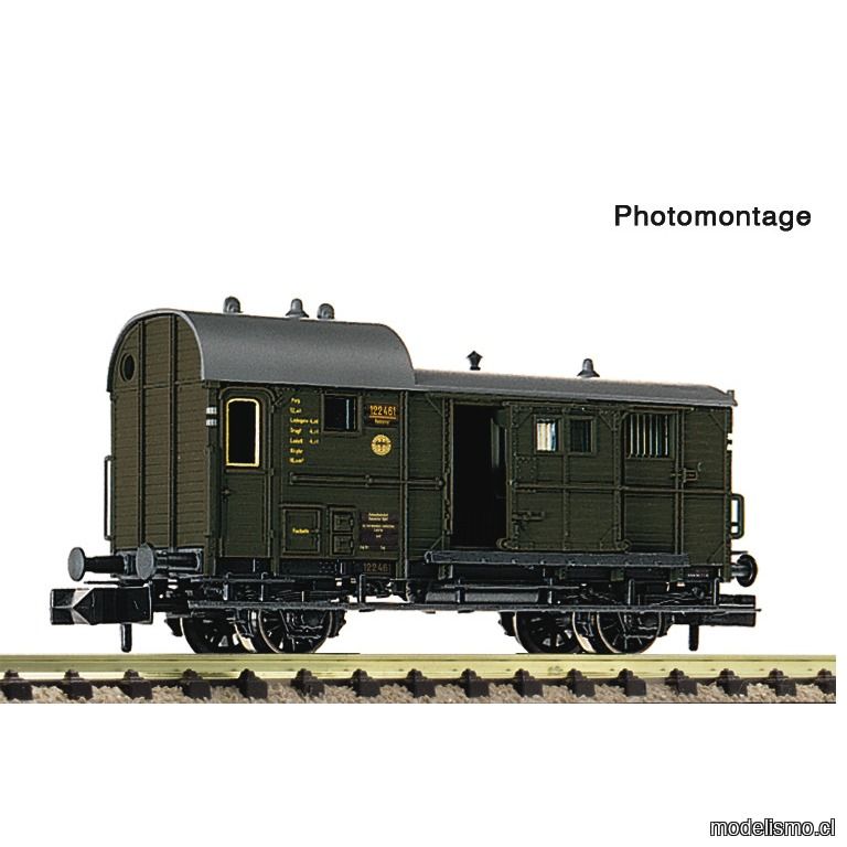 pre orderen Fleischmann 6660146 Furgón de cola para trenes de mercancías, DRB pre orderen Fleischmann 6660146 Furgón de cola para trenes de mercancías, DRB