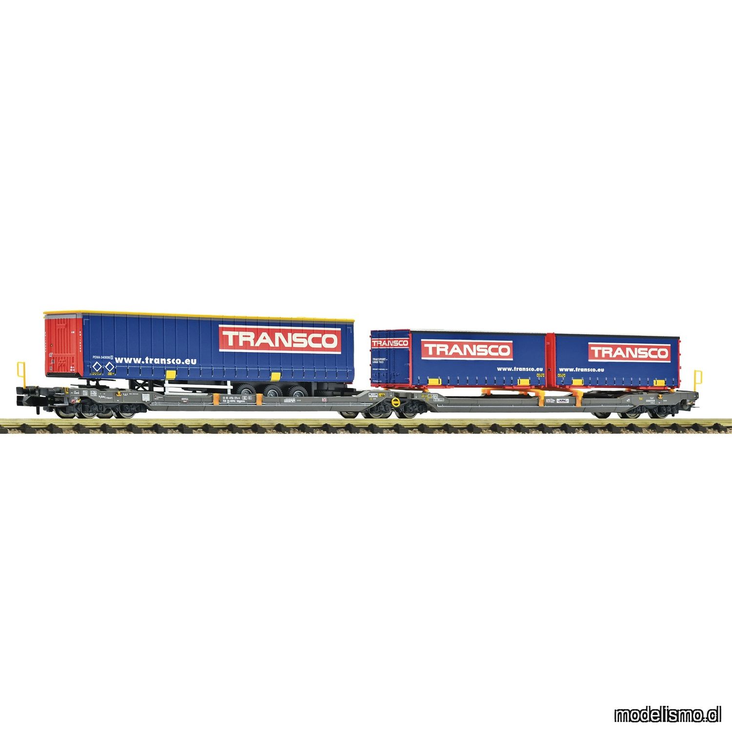 pre orderen Fleischmann 6660151 Vagón canguro doble articulado T3000e, HUPAC pre orderen Fleischmann 6660151 Vagón canguro doble articulado T3000e, HUPAC