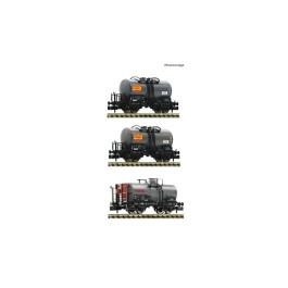 pre orderen Fleischmann 6660152 Set de 3 piezas: Vagones cisterna, DR
