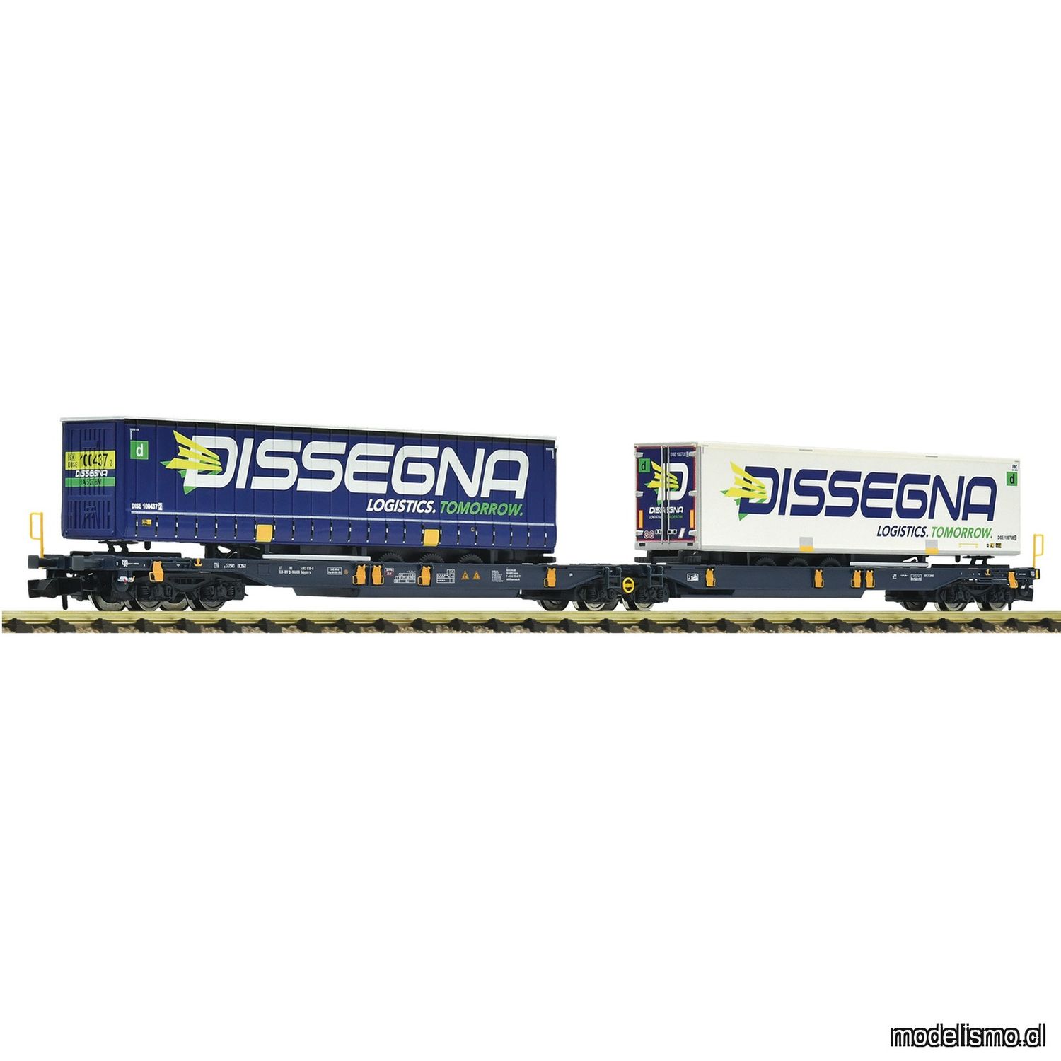 pre orderen Fleischmann 825029 Articulated double-pocket wagon T2000, Wascosa pre orderen Fleischmann 825029 Articulated double-pocket wagon T2000, Wascosa