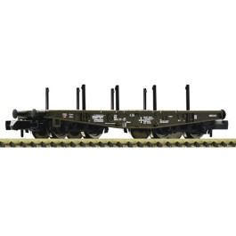pre orderen Fleischmann 845605 Vagón de plataforma para cargas pesadas, BW