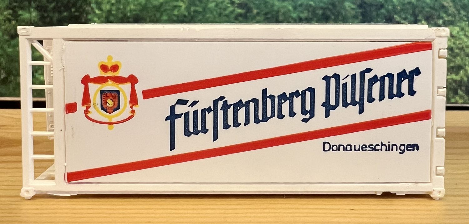 PF Roco Contenedor de 20 pies Fürstenberg Pilsener - usado