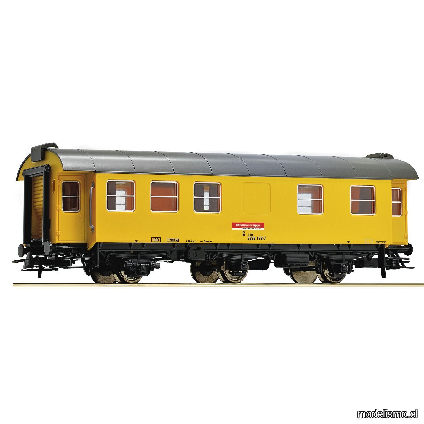PF Roco 54294 Coche para el personal para trenes de trabajo, DB AG - usado PF Roco 54294 Coche para el personal para trenes de trabajo, DB AG - usado