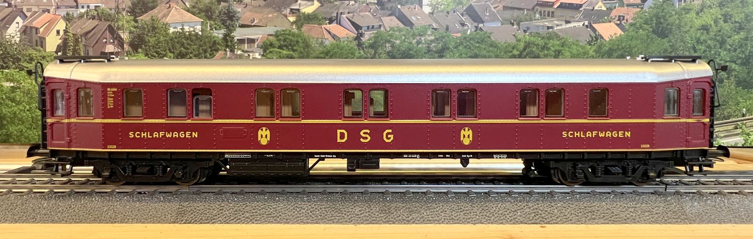 PF Roco 44452 Coche cama DSG Hecht tipo WLB4ü DB era 3 para Märklin - usado PF Roco 44452 Coche cama DSG Hecht tipo WLB4ü DB era 3 para Märklin - usado