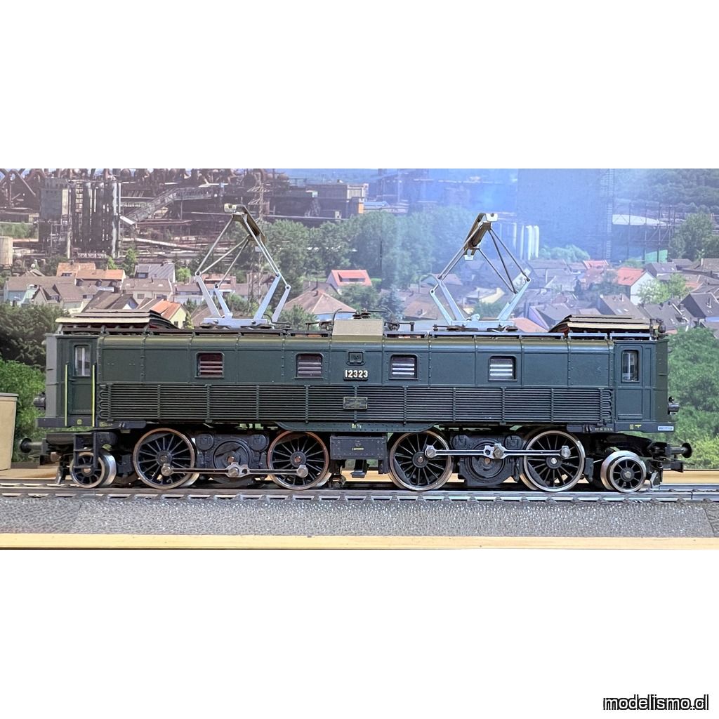PF Roco 04191A Locomotora eléctrica verde SBB Be 4/6, 12323 para Märklin DCC# 105 - usado - sin caja PF Roco 04191A Locomotora eléctrica verde SBB Be 4/6, 12323 para Märklin DCC# 105 - usado - sin caja