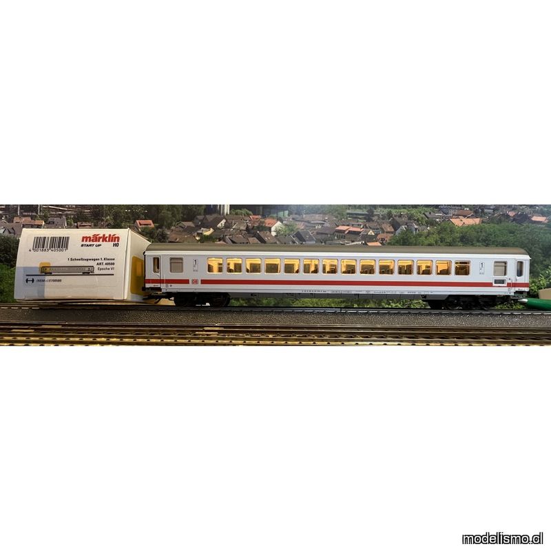 PF Märklin Start Up Intercity 40503 + 2x40501 + 40502 + 40500 - usado con luz