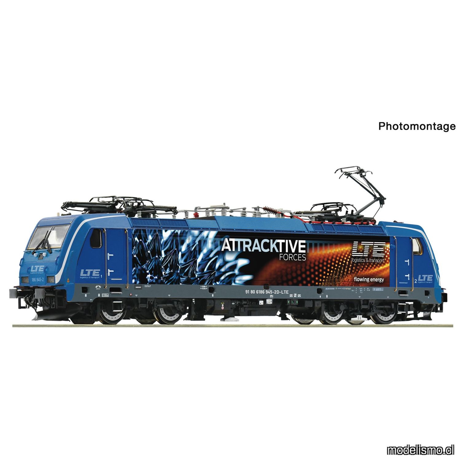 pre orderen Roco 7520195 Elektrolokomotive 186 945-2, LTE con sonido para Märklin pre orderen Roco 7520195 Elektrolokomotive 186 945-2, LTE con sonido para Märklin