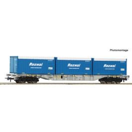 pre orderen Roco 6600234 Vagón portacontenedores, AAE