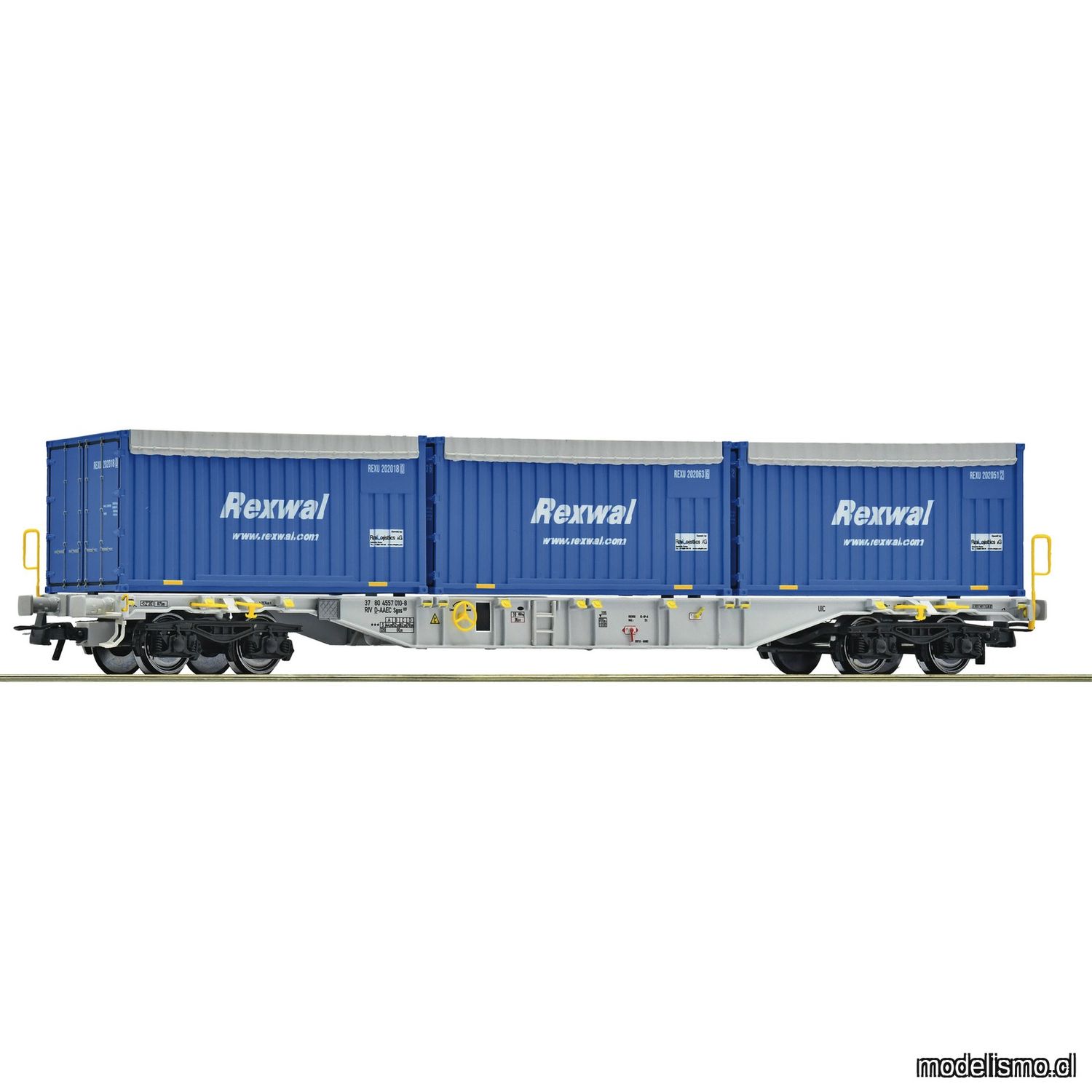 pre orderen Roco 6600234 Vagón portacontenedores, AAE pre orderen Roco 6600234 Vagón portacontenedores, AAE