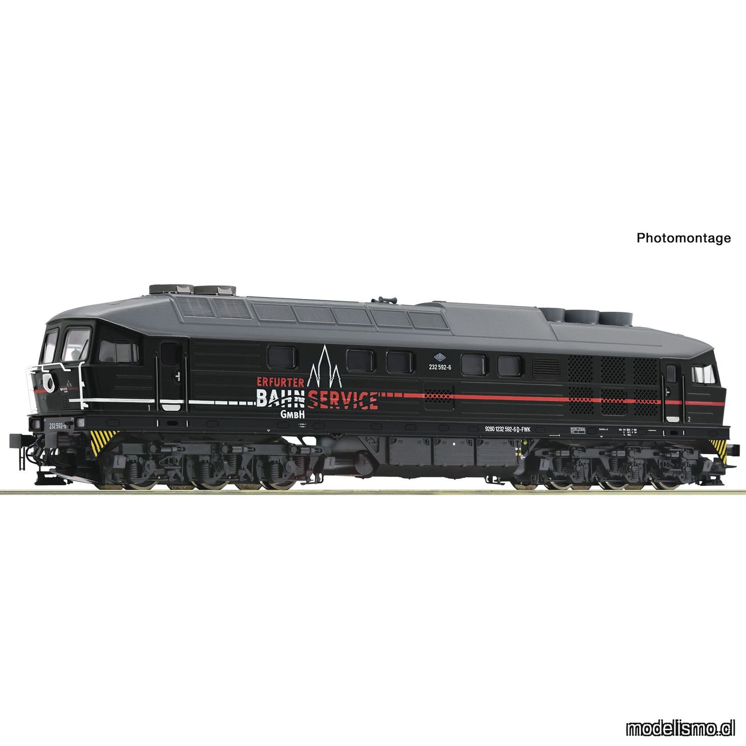 pre orderen Roco 7300103 Locomotora diésel 232 592-6, EBS pre orderen Roco 7300103 Locomotora diésel 232 592-6, EBS