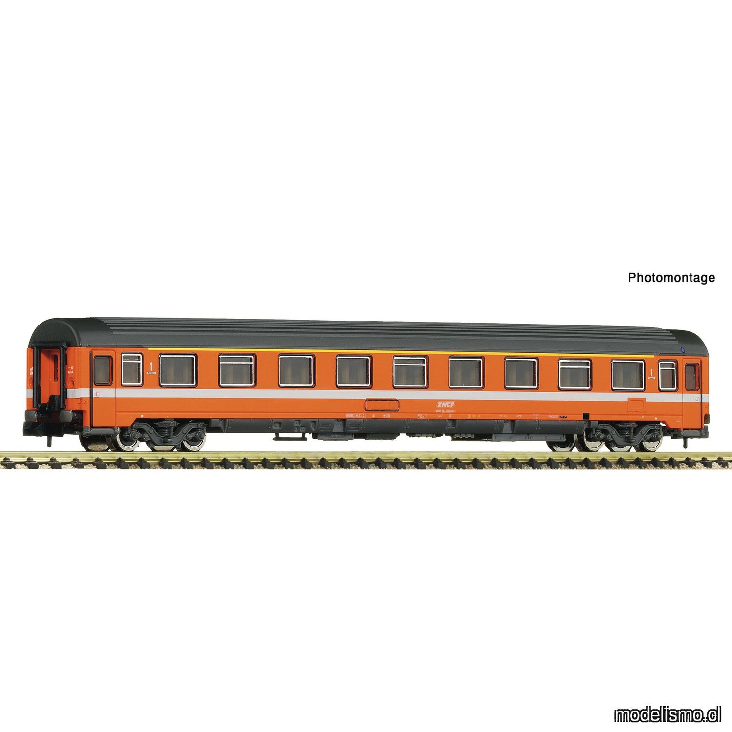 pre orderen Fleischmann 6260088 Coche de tren expreso Eurofima de 1a clase, SNCF pre orderen Fleischmann 6260088 Coche de tren expreso Eurofima de 1a clase, SNCF