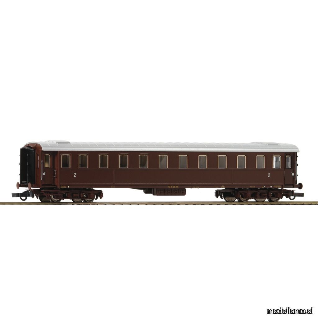 PF Roco 74383 Coche de pasajeros de 2a clase, FS - usado PF Roco 74383 Coche de pasajeros de 2a clase, FS - usado