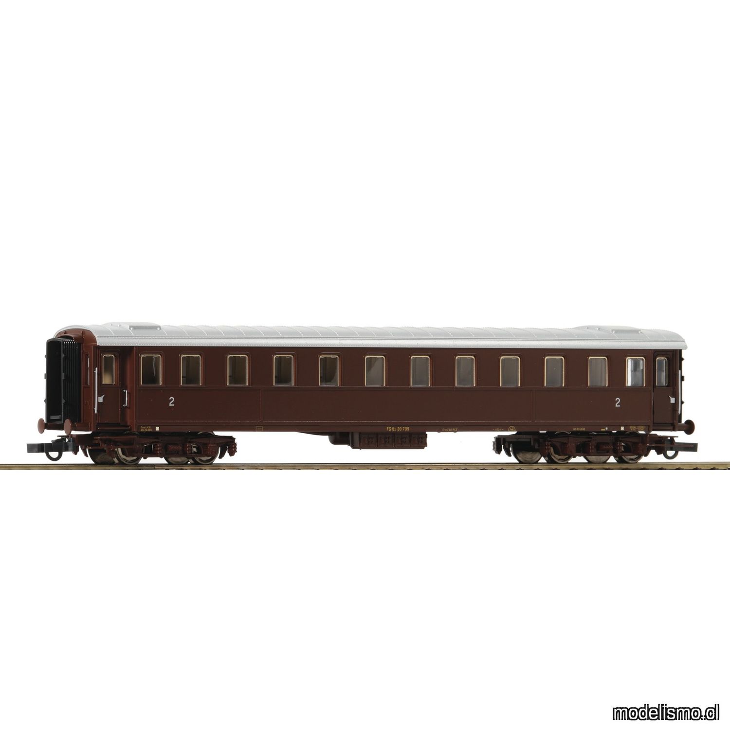 PF Roco 74383 Coche de pasajeros de 2a clase, FS - usado PF Roco 74383 Coche de pasajeros de 2a clase, FS - usado